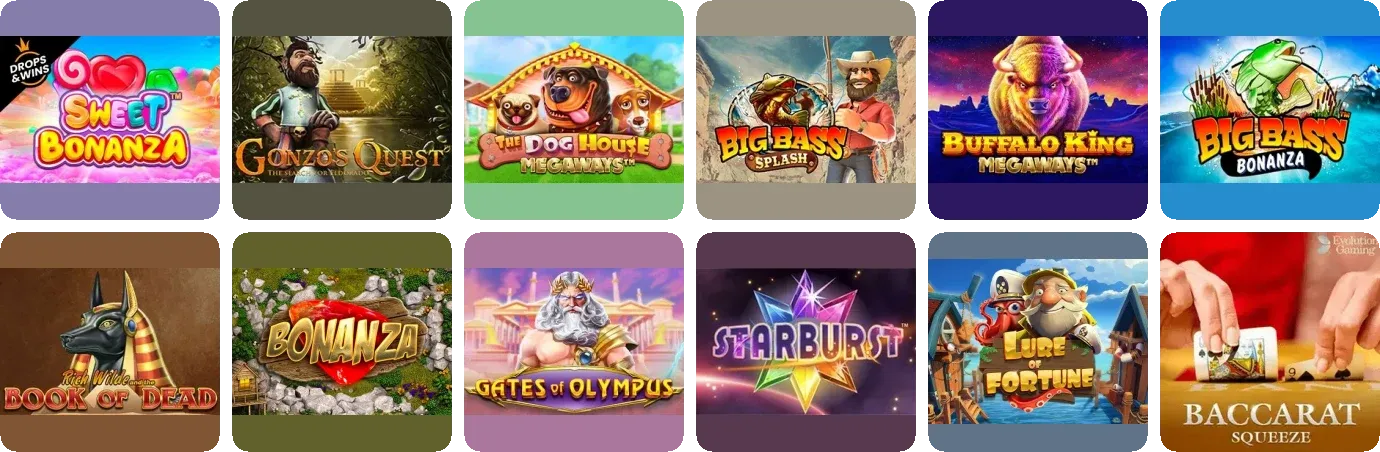 BetNuvo Casino games